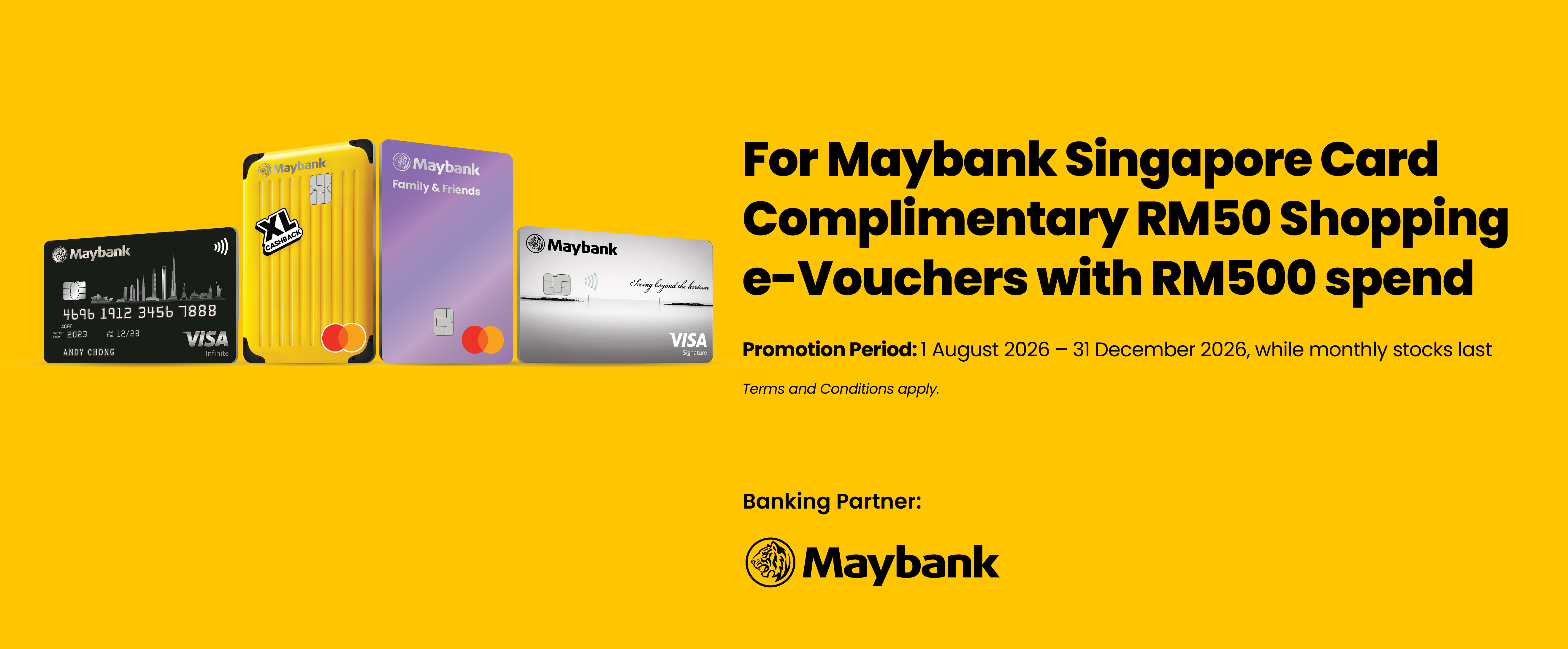 Maybank Singapore Tourist Privileges Program 